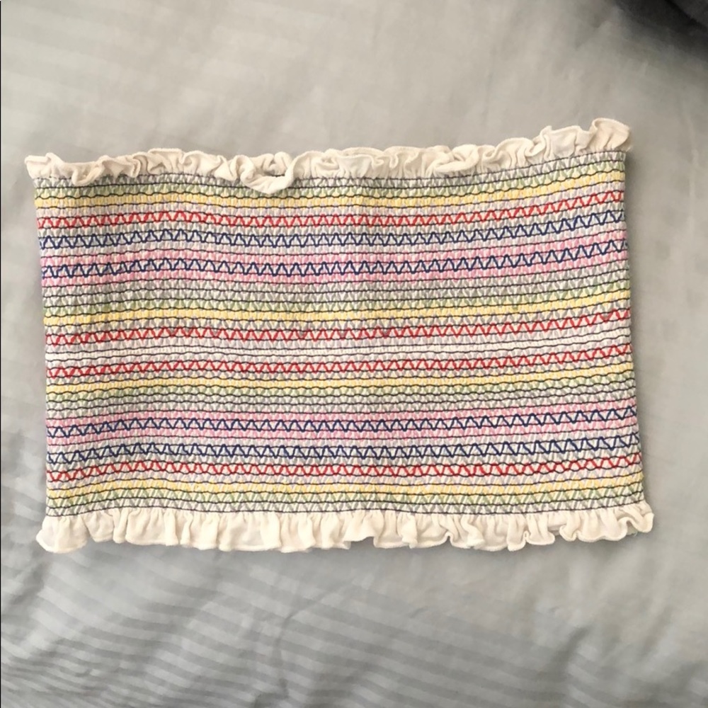 Striped Tube Top